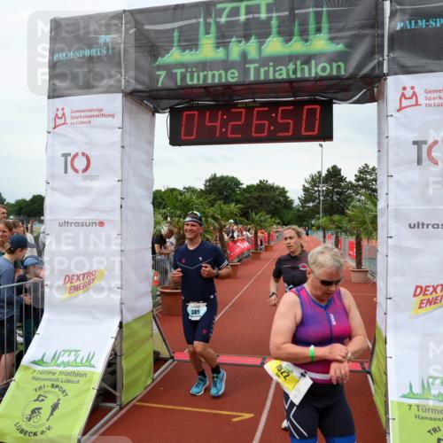 15.06.2025 - 7 Türme Triathlon Michael Strokosch http://msf.ph/oto/7992729 15.06.2025 14:26:50 Ziel 385, 1022, 1194 meine-sportfotos.de