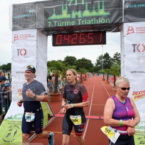 15.06.2025 - 7 Türme Triathlon Michael Strokosch http://msf.ph/oto/7992752 15.06.2025 14:26:51 Ziel 385, 1022, 1194 meine-sportfotos.de