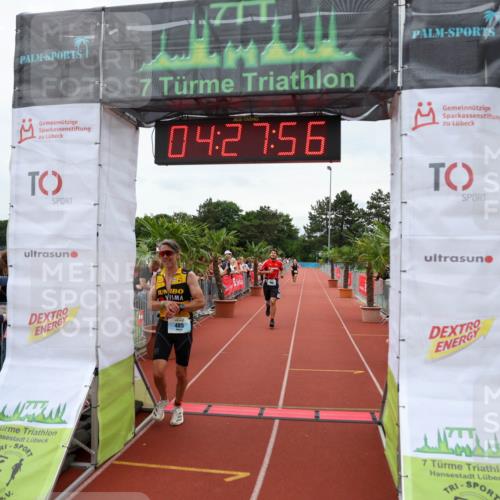 15.06.2025 - 7 Türme Triathlon Michael Strokosch http://msf.ph/oto/7993686 15.06.2025 14:27:56 Ziel 485, 606, 911, 993 meine-sportfotos.de
