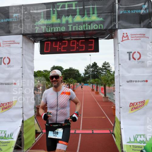 15.06.2025 - 7 Türme Triathlon Michael Strokosch http://msf.ph/oto/7994763 15.06.2025 14:29:52 Ziel 538 meine-sportfotos.de