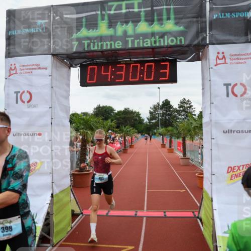15.06.2025 - 7 Türme Triathlon Michael Strokosch http://msf.ph/oto/7994902 15.06.2025 14:30:02 Ziel 398, 403 meine-sportfotos.de