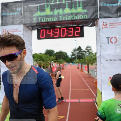 15.06.2025 - 7 Türme Triathlon Michael Strokosch http://msf.ph/oto/7995649 15.06.2025 14:30:32 Ziel 464, 785, 843 meine-sportfotos.de