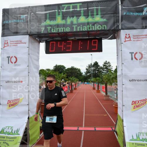 15.06.2025 - 7 Türme Triathlon Michael Strokosch http://msf.ph/oto/7996277 15.06.2025 14:31:19 Ziel 384, 568 meine-sportfotos.de
