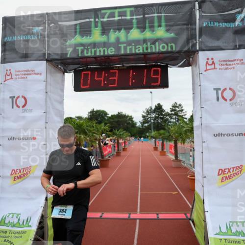 15.06.2025 - 7 Türme Triathlon Michael Strokosch http://msf.ph/oto/7996306 15.06.2025 14:31:19 Ziel 384, 568 meine-sportfotos.de