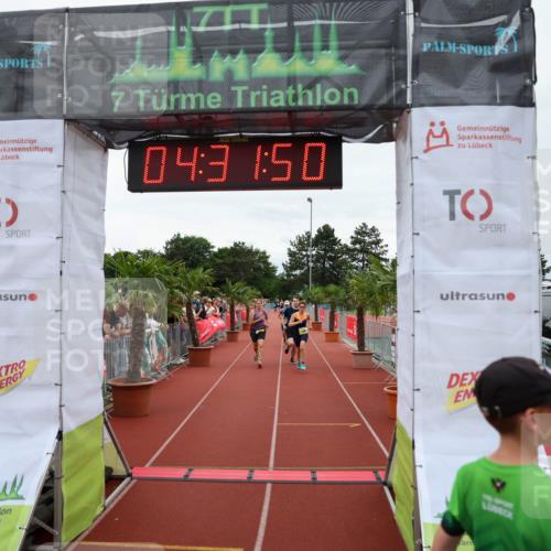 15.06.2025 - 7 Türme Triathlon Michael Strokosch http://msf.ph/oto/7996425 15.06.2025 14:31:50 Ziel 447, 800, 1140 meine-sportfotos.de