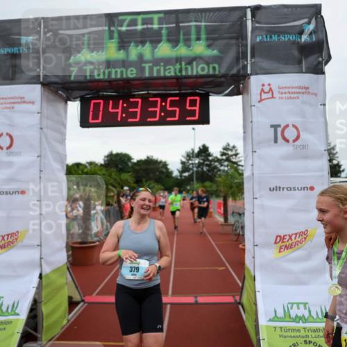 15.06.2025 - 7 Türme Triathlon Michael Strokosch http://msf.ph/oto/7998972 15.06.2025 14:33:59 Ziel 379, 598, 668 meine-sportfotos.de