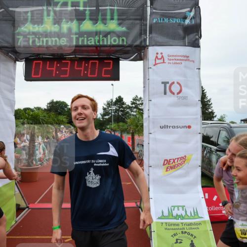 15.06.2025 - 7 Türme Triathlon Michael Strokosch http://msf.ph/oto/7999134 15.06.2025 14:34:01 Ziel 379, 598, 668 meine-sportfotos.de