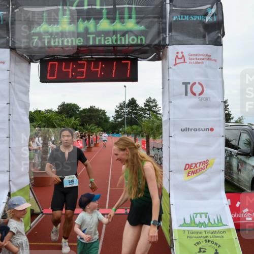 15.06.2025 - 7 Türme Triathlon Michael Strokosch http://msf.ph/oto/7999677 15.06.2025 14:34:17 Ziel 516 meine-sportfotos.de