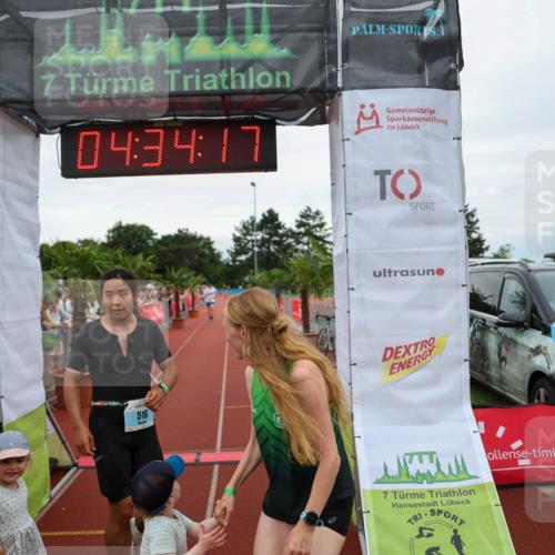 15.06.2025 - 7 Türme Triathlon Michael Strokosch http://msf.ph/oto/7999686 15.06.2025 14:34:17 Ziel 516 meine-sportfotos.de