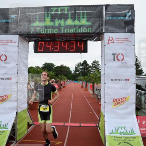 15.06.2025 - 7 Türme Triathlon Michael Strokosch http://msf.ph/oto/7999787 15.06.2025 14:34:34 Ziel 1158 meine-sportfotos.de