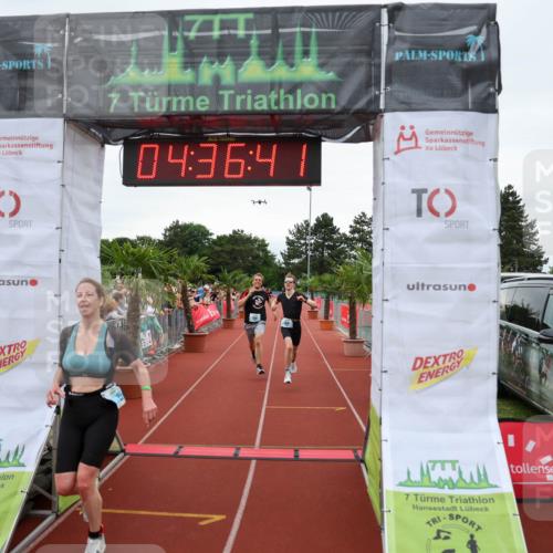 15.06.2025 - 7 Türme Triathlon Michael Strokosch http://msf.ph/oto/8001081 15.06.2025 14:36:41 Ziel 382, 555, 619 meine-sportfotos.de