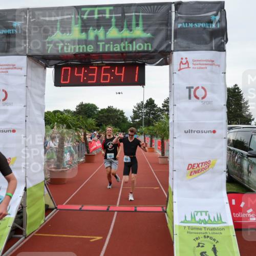 15.06.2025 - 7 Türme Triathlon Michael Strokosch http://msf.ph/oto/8001107 15.06.2025 14:36:41 Ziel 382, 555, 619 meine-sportfotos.de