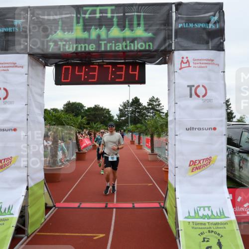 15.06.2025 - 7 Türme Triathlon Michael Strokosch http://msf.ph/oto/8001511 15.06.2025 14:37:34 Ziel 386, 585 meine-sportfotos.de