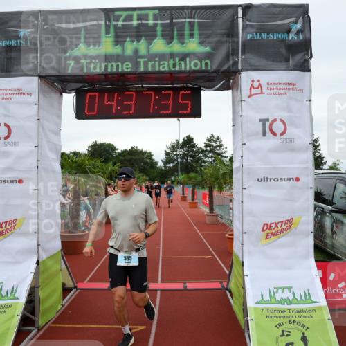 15.06.2025 - 7 Türme Triathlon Michael Strokosch http://msf.ph/oto/8001571 15.06.2025 14:37:35 Ziel 386, 585 meine-sportfotos.de