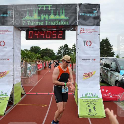 15.06.2025 - 7 Türme Triathlon Michael Strokosch http://msf.ph/oto/8003088 15.06.2025 14:40:52 Ziel 415, 487, 641 meine-sportfotos.de