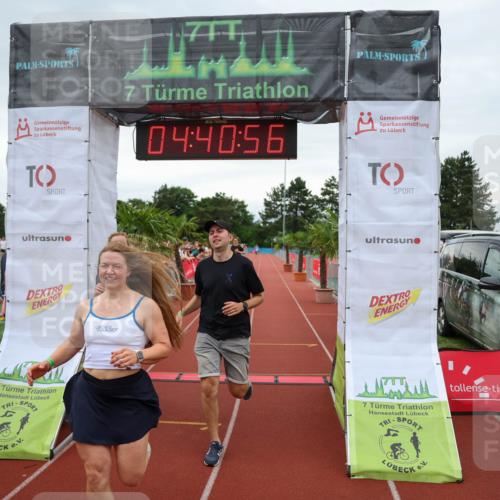 15.06.2025 - 7 Türme Triathlon Michael Strokosch http://msf.ph/oto/8003211 15.06.2025 14:40:55 Ziel 415, 487, 641 meine-sportfotos.de