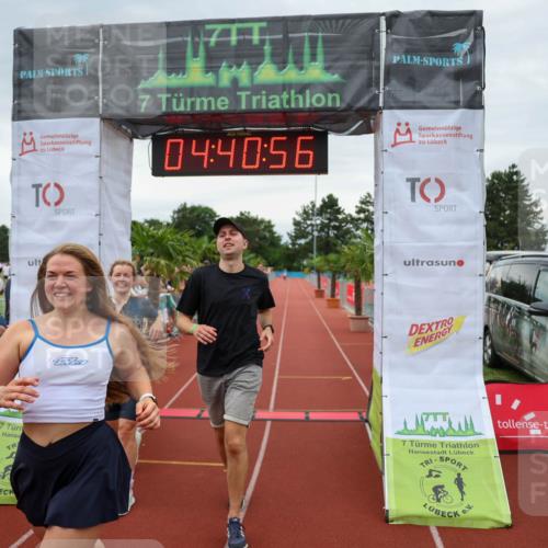 15.06.2025 - 7 Türme Triathlon Michael Strokosch http://msf.ph/oto/8003222 15.06.2025 14:40:56 Ziel 415, 487, 596, 641 meine-sportfotos.de