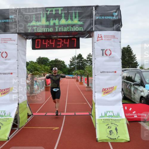 15.06.2025 - 7 Türme Triathlon Michael Strokosch http://msf.ph/oto/8004276 15.06.2025 14:43:47 Ziel 333, 424, 486, 534 meine-sportfotos.de