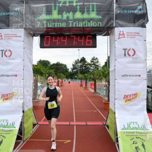 15.06.2025 - 7 Türme Triathlon Michael Strokosch http://msf.ph/oto/8006326 15.06.2025 14:47:46 Ziel 266, 824 meine-sportfotos.de
