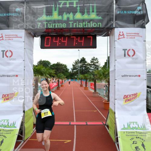 15.06.2025 - 7 Türme Triathlon Michael Strokosch http://msf.ph/oto/8006342 15.06.2025 14:47:46 Ziel 266, 824 meine-sportfotos.de