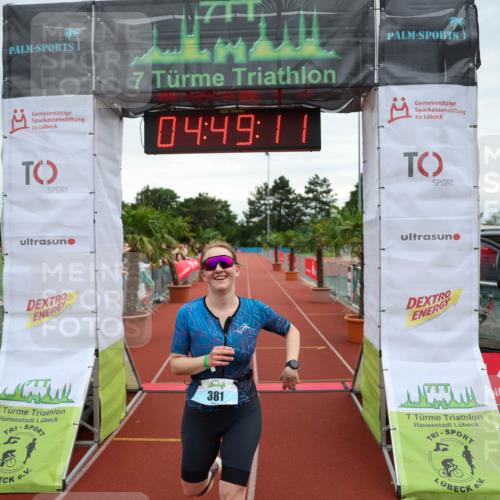 15.06.2025 - 7 Türme Triathlon Michael Strokosch http://msf.ph/oto/8007254 15.06.2025 14:49:11 Ziel 381 meine-sportfotos.de