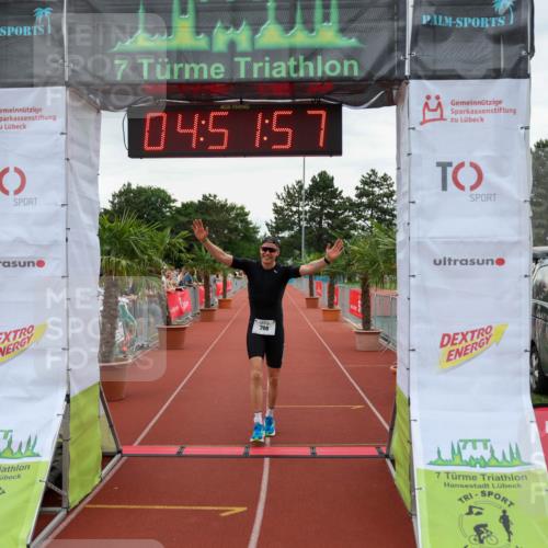 15.06.2025 - 7 Türme Triathlon Michael Strokosch http://msf.ph/oto/8008481 15.06.2025 14:51:56 Ziel 200 meine-sportfotos.de