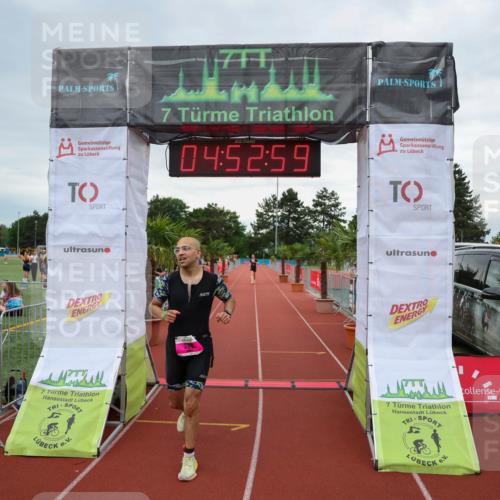 15.06.2025 - 7 Türme Triathlon Michael Strokosch http://msf.ph/oto/8009117 15.06.2025 14:52:59 Ziel 280 meine-sportfotos.de