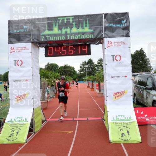 15.06.2025 - 7 Türme Triathlon Michael Strokosch http://msf.ph/oto/8010383 15.06.2025 14:56:13 Ziel 378, 673 meine-sportfotos.de