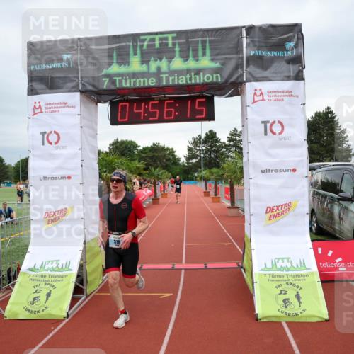 15.06.2025 - 7 Türme Triathlon Michael Strokosch http://msf.ph/oto/8010409 15.06.2025 14:56:14 Ziel 378, 673 meine-sportfotos.de