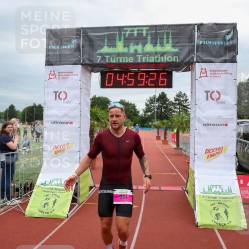 15.06.2025 - 7 Türme Triathlon Michael Strokosch http://msf.ph/oto/8011237 15.06.2025 14:59:26 Ziel 287, 334 meine-sportfotos.de