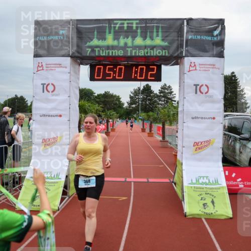 15.06.2025 - 7 Türme Triathlon Michael Strokosch http://msf.ph/oto/8011526 15.06.2025 15:01:01 Ziel 368 meine-sportfotos.de