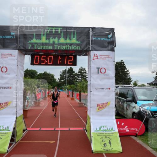 15.06.2025 - 7 Türme Triathlon Michael Strokosch http://msf.ph/oto/8011606 15.06.2025 15:01:12 Ziel 295, 584 meine-sportfotos.de