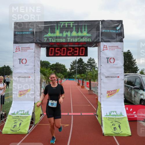 15.06.2025 - 7 Türme Triathlon Michael Strokosch http://msf.ph/oto/8012044 15.06.2025 15:02:29 Ziel 491 meine-sportfotos.de