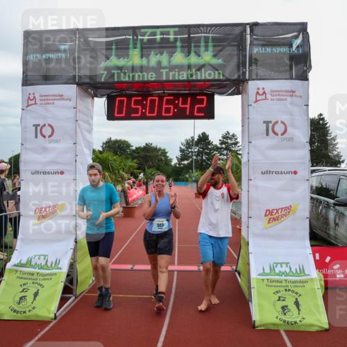 15.06.2025 - 7 Türme Triathlon Michael Strokosch http://msf.ph/oto/8013317 15.06.2025 15:06:42 Ziel 293, 563 meine-sportfotos.de