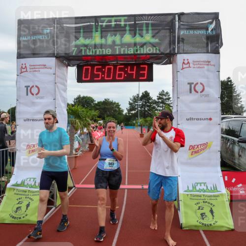 15.06.2025 - 7 Türme Triathlon Michael Strokosch http://msf.ph/oto/8013333 15.06.2025 15:06:43 Ziel 293, 563 meine-sportfotos.de