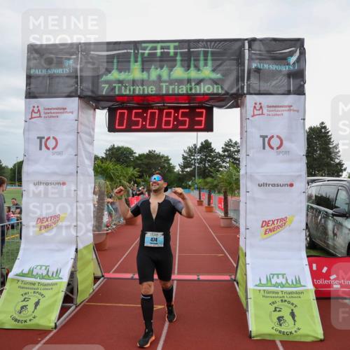 15.06.2025 - 7 Türme Triathlon Michael Strokosch http://msf.ph/oto/8013732 15.06.2025 15:08:53 Ziel 474 meine-sportfotos.de