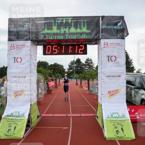 15.06.2025 - 7 Türme Triathlon Michael Strokosch http://msf.ph/oto/8013974 15.06.2025 15:11:12 Ziel 201 meine-sportfotos.de
