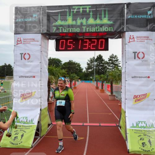 15.06.2025 - 7 Türme Triathlon Michael Strokosch http://msf.ph/oto/8014669 15.06.2025 15:13:20 Ziel 418 meine-sportfotos.de