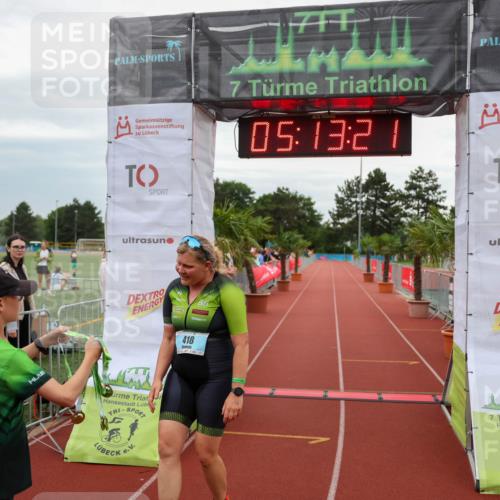 15.06.2025 - 7 Türme Triathlon Michael Strokosch http://msf.ph/oto/8014691 15.06.2025 15:13:21 Ziel 418 meine-sportfotos.de