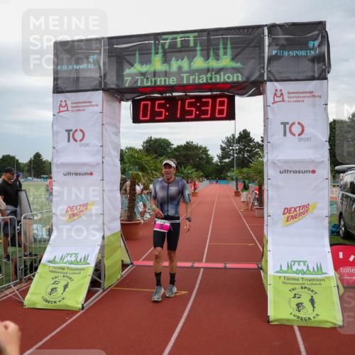 15.06.2025 - 7 Türme Triathlon Michael Strokosch http://msf.ph/oto/8014760 15.06.2025 15:15:38 Ziel 317 meine-sportfotos.de