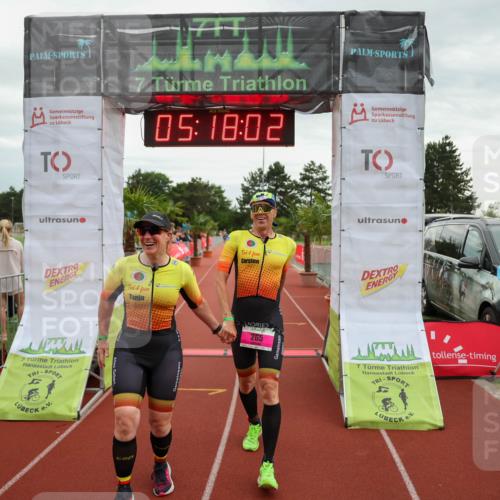 15.06.2025 - 7 Türme Triathlon Michael Strokosch http://msf.ph/oto/8015410 15.06.2025 15:18:02 Ziel 265 meine-sportfotos.de
