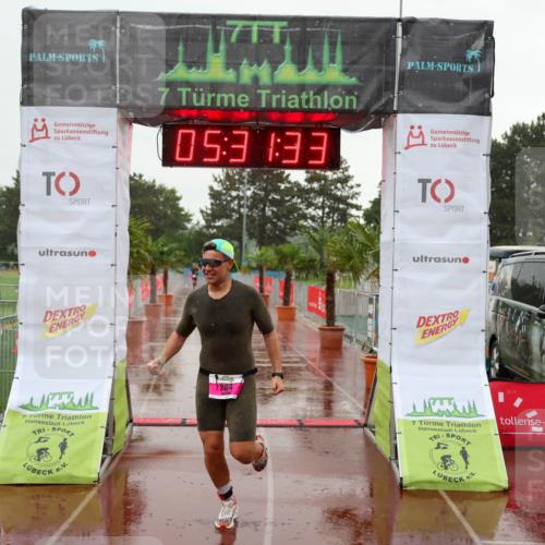 15.06.2025 - 7 Türme Triathlon Michael Strokosch http://msf.ph/oto/8017143 15.06.2025 15:31:33 Ziel 284 meine-sportfotos.de