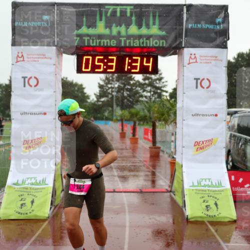 15.06.2025 - 7 Türme Triathlon Michael Strokosch http://msf.ph/oto/8017163 15.06.2025 15:31:34 Ziel 284 meine-sportfotos.de