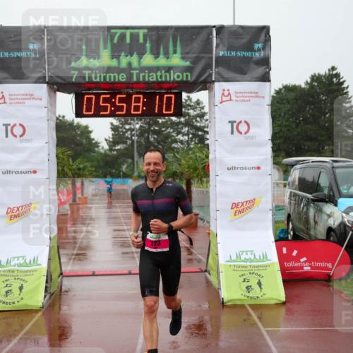 15.06.2025 - 7 Türme Triathlon Michael Strokosch http://msf.ph/oto/8024083 15.06.2025 15:58:10 Ziel 223 meine-sportfotos.de