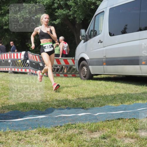 21.06.2025 - 27. Vierlanden-Triathlon KatJ http://msf.ph/oto/8037543 15.06.2025 11:28:10 Schwimmen  meine-sportfotos.de
