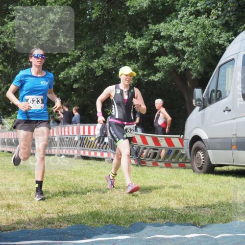 21.06.2025 - 27. Vierlanden-Triathlon KatJ http://msf.ph/oto/8037682 15.06.2025 11:29:00 Schwimmen  meine-sportfotos.de
