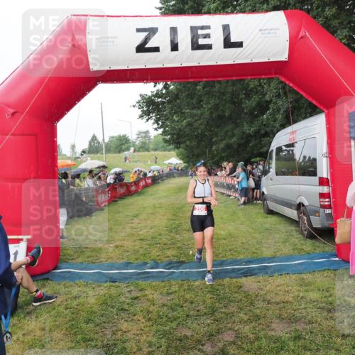 21.06.2025 - 27. Vierlanden-Triathlon MichiJ http://msf.ph/oto/8042764 15.06.2026 13:37:24 Ziel 206 meine-sportfotos.de