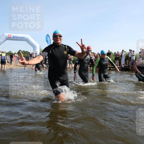 22.06.2025 - Viking Triathlon Michael Strokosch http://msf.ph/oto/8057330 22.06.2025 10:08:58 Schwimmen 160, 359, 405, 483, 634 meine-sportfotos.de