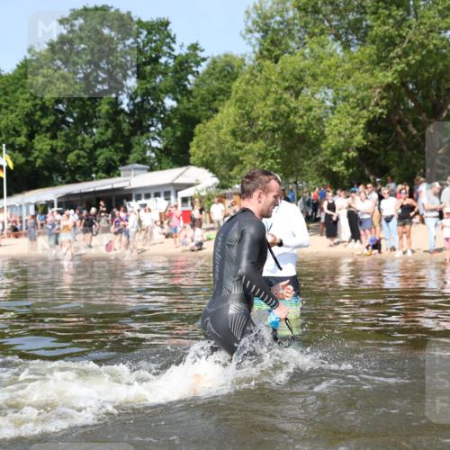 22.06.2025 - Viking Triathlon Michael Strokosch http://msf.ph/oto/8061239 22.06.2025 10:25:04 Schwimmen 4, 521 meine-sportfotos.de