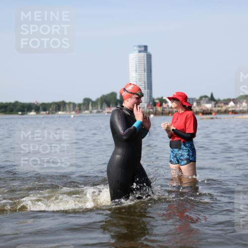 22.06.2025 - Viking Triathlon Michael Strokosch http://msf.ph/oto/8061606 22.06.2025 10:26:02 Schwimmen 9, 49, 617, 642 meine-sportfotos.de